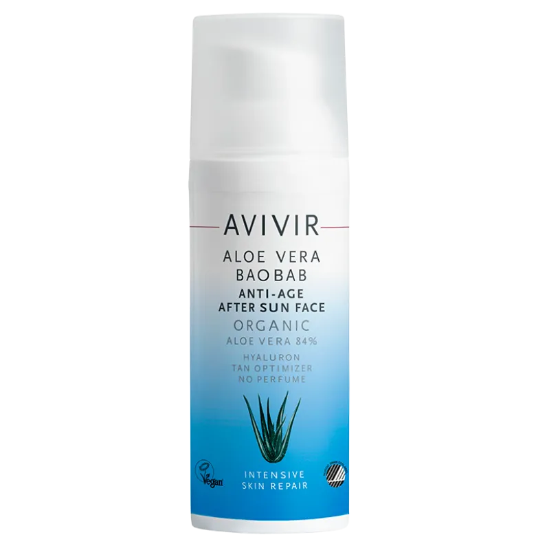 Avivir Aloe Vera Baobab Anti-Age After Sun Face (50 ml)