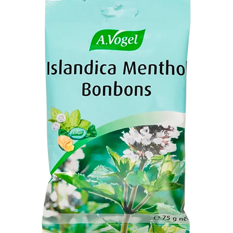 A. Vogel Islandica menthol bonbons (75 gr)