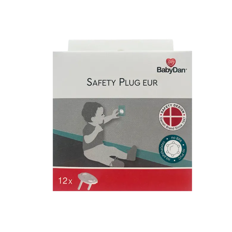 BabyDan Safety Plug Til Stikkontakt (12 stk)