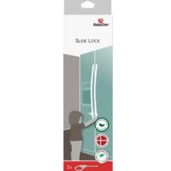 BabyDan Slide Lock (2 stk.)