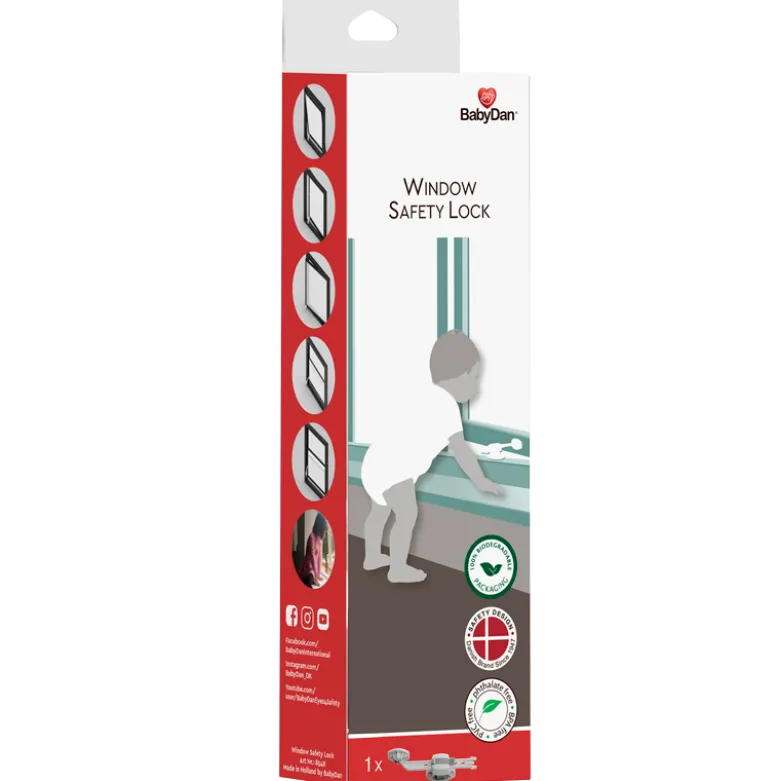 BabyDan Window Safety Lock (1 stk.)