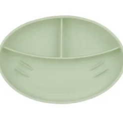 Babymoov Divided Plate Green (1 stk)