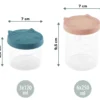 Babymoov ISY Bowls Opbevaringsglas (9 stk)