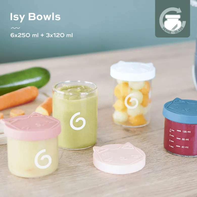 Babymoov ISY Bowls Opbevaringsglas (9 stk)