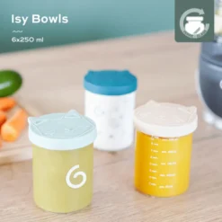 Babymoov ISY Bowls Opbevaringsglas (6 stk)