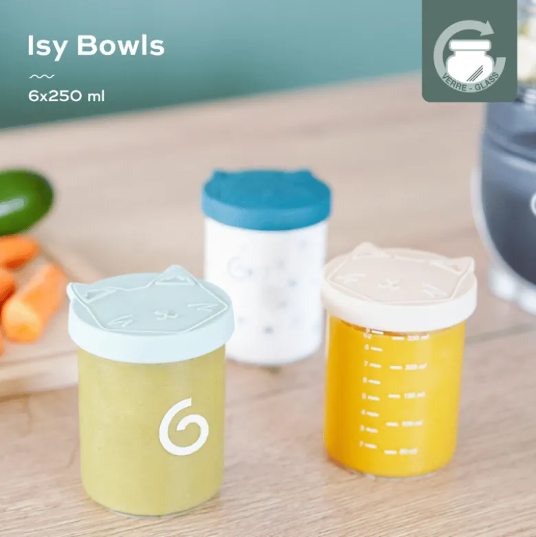Babymoov ISY Bowls Opbevaringsglas (6 stk)
