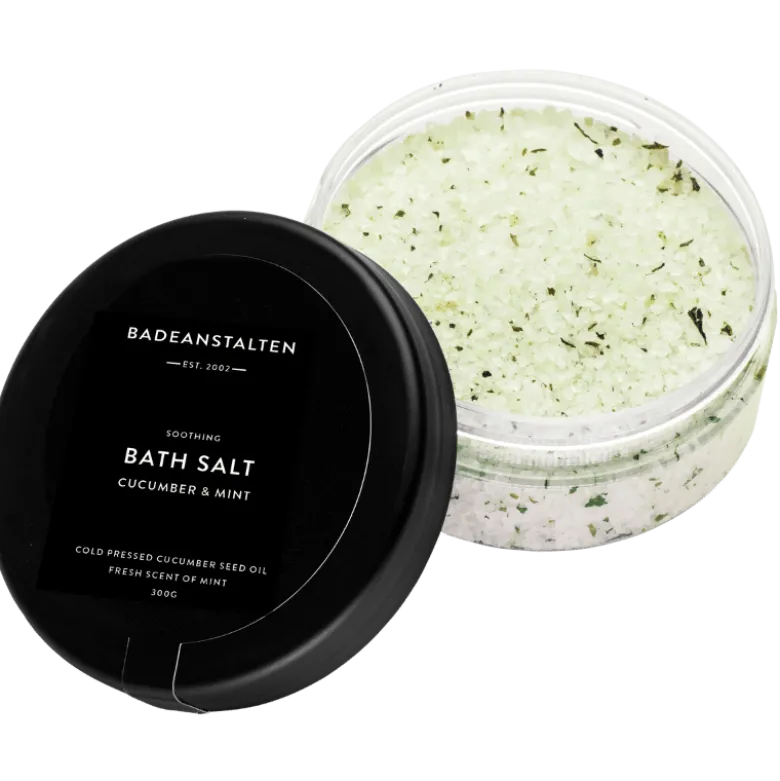 Badeanstalten Badesalt m. Agurk og Mynte (300 g)