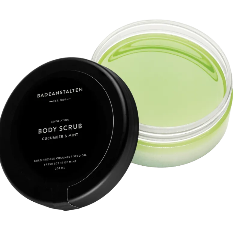 Badeanstalten Bodyscrub m. Agurk & Mynte (200 ml)