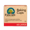 Bageforme Large ubleget 100% nedbrydelig 60 Stk