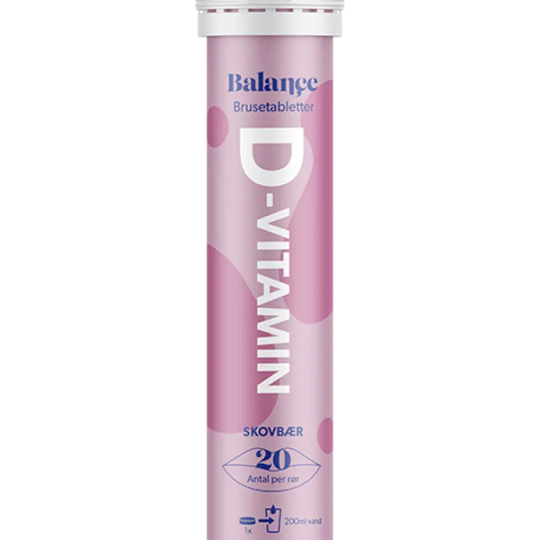 Balance Brusetabletter D-Vitamin (20 tabl)