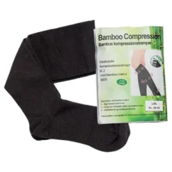 Bamboo Pro Bambus Kompressionsstrømper Str. L/XL (1 sæt)