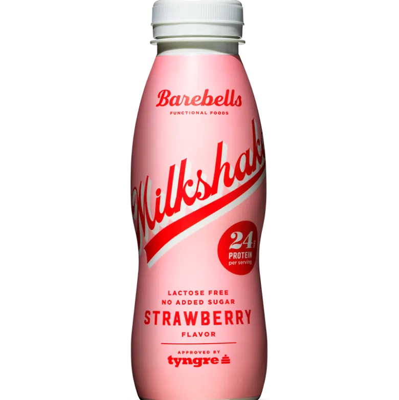 Barebells Milkshake Jordbær (330 ml)