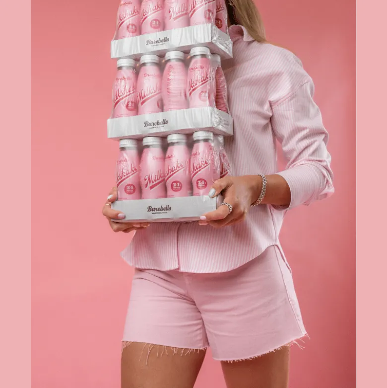 Barebells Milkshake Jordbær (330 ml)