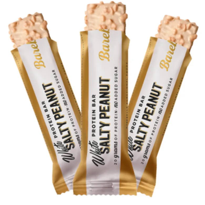 Barebells Protein Bar Hvid Chokolade & Peanut - 12 stk.