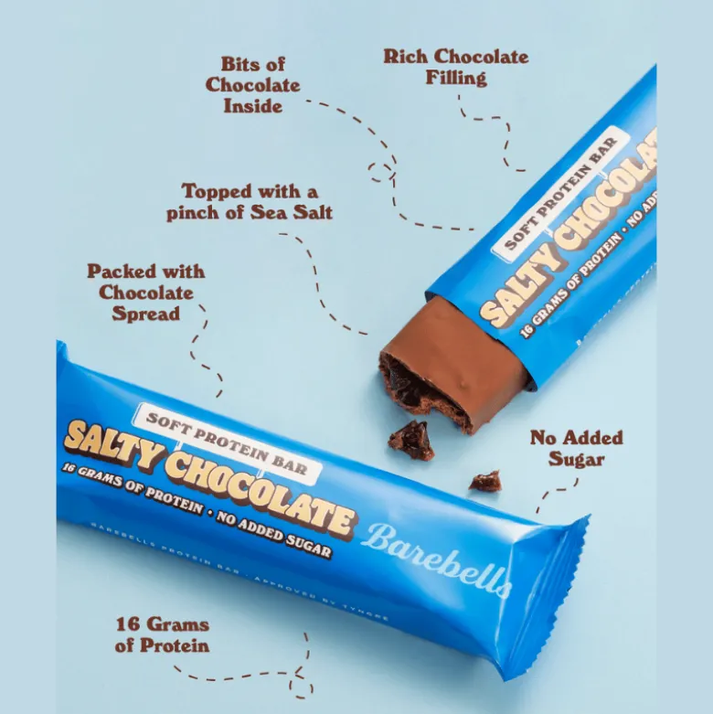 Barebells Soft Protein Bar Salty Chocolate (55 g)