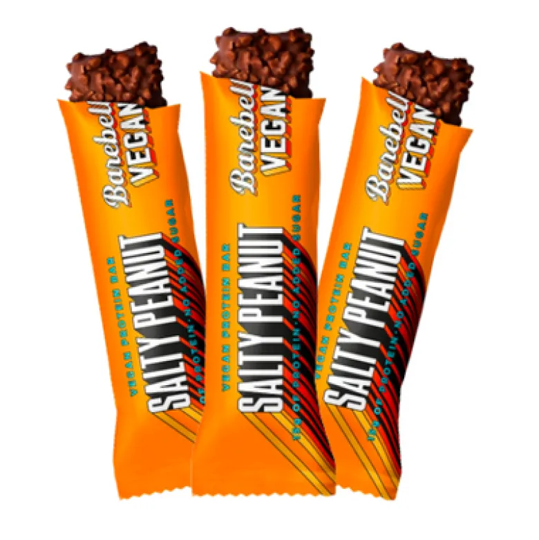 Barebells Vegansk Protein Bar Salty Peanut - 12 stk.