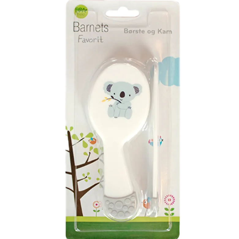 Barnets Favorit Kam & Børste (1 sæt)