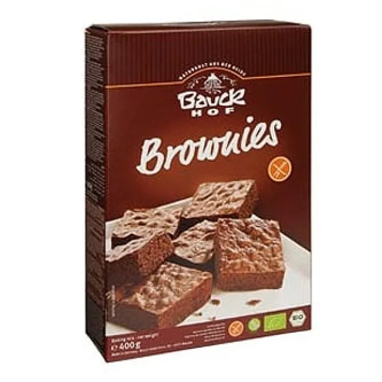 Bauckhof Brownies Mix Gl.Fri Ø (400 gr)