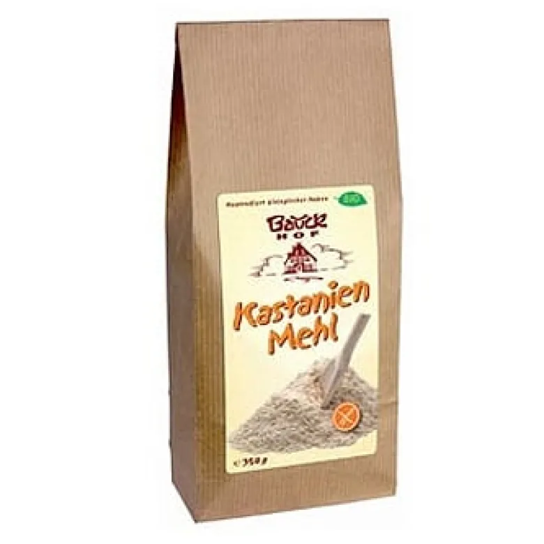 Bauckhof Kastanjemel Gl. Fri Ø (350 gr)
