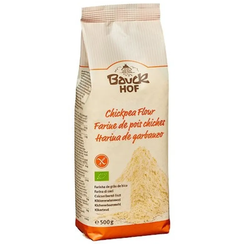 Bauckhof Kikærtemel Gl. Fri Ø (500 gr)