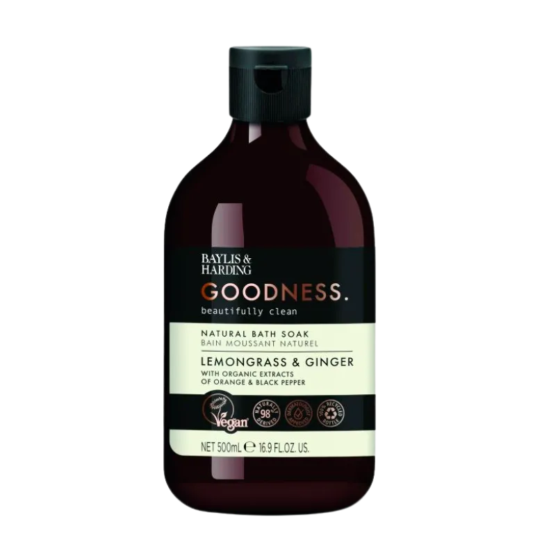 Baylis & Harding Goodness Lemongrass & Ginger Bath Soak (500 ml)