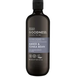 Baylis & Harding Goodness Men Amber & Tonka Bean Shower Gel (500 ml)