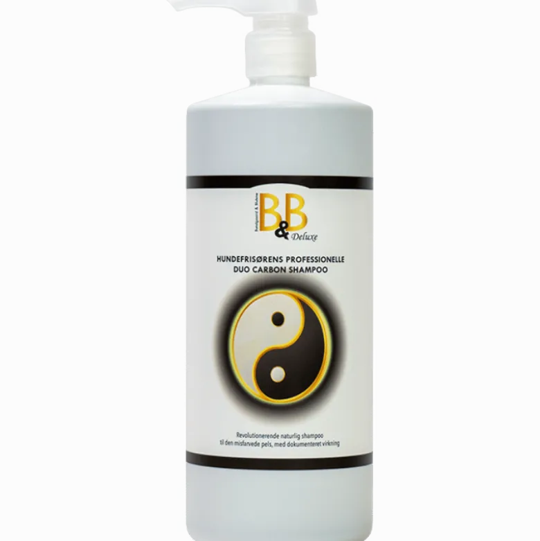 B&B Hundefrisørens Professionelle Duo Carbon Shampoo (1000 ml)