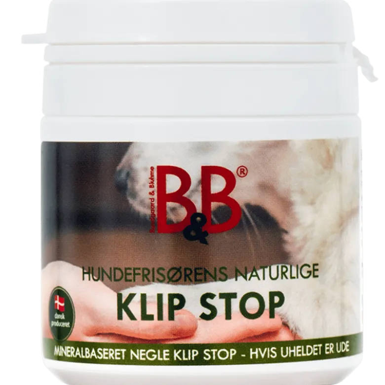 B&B Mineralbaseret Negle Klip Stop (20 g)