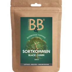 B&B Sortkommen Pulver Til Hunde (100 g)