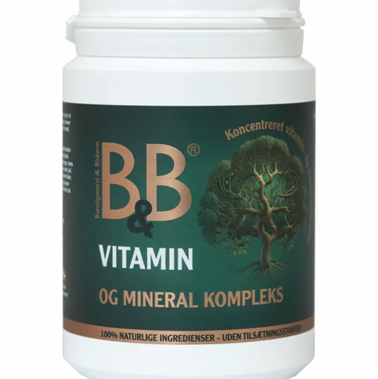 B&B Vitamin & Mineral Kompleks Fodertilskud (150 g)