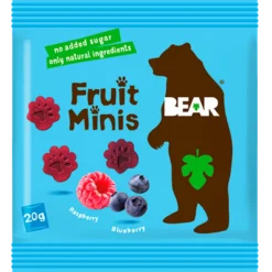 Bear Fruit Minis Raspberry Blueberry (20g)