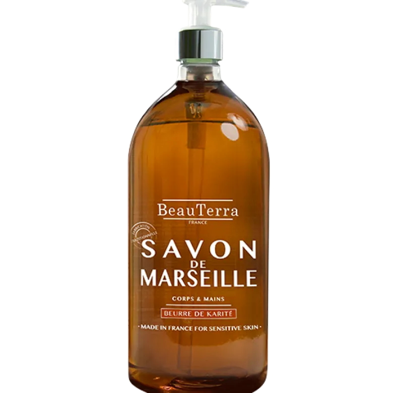 Beau Terra Marseille Liquid SoapBeurre De Karité (1000 ml)