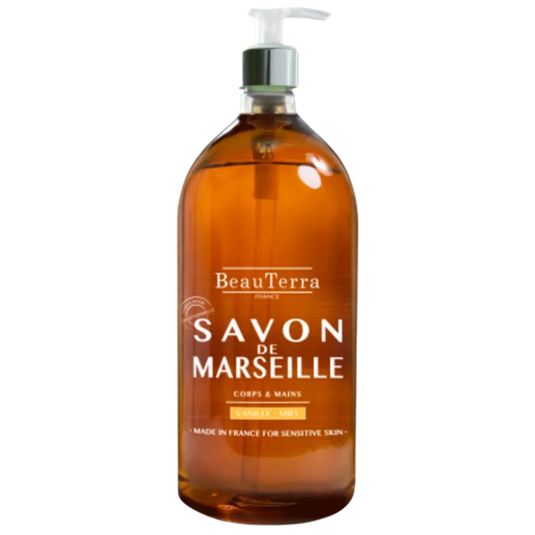 Beau Terra Marselle Liquid Soap Honey Vanila (300 ml)