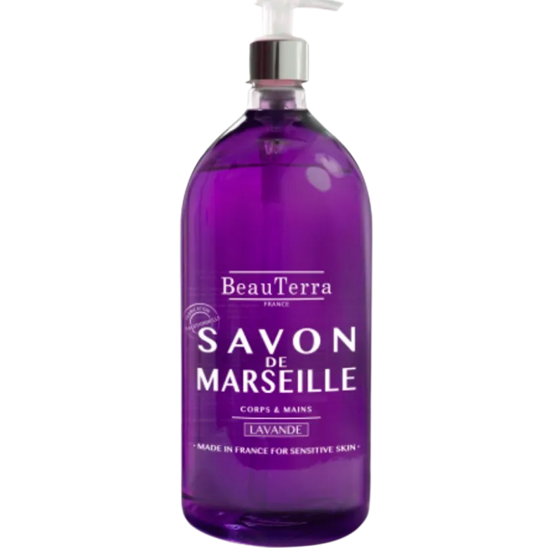 Beau Terra Marselle Liquid Soap Lavender (300 ml)