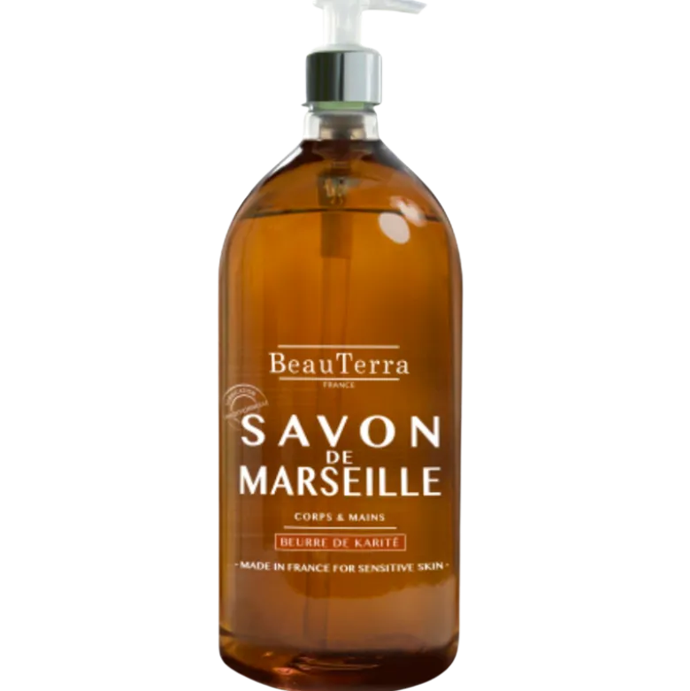 Beau Terra Marselle Liquid Soap Shea Butter (300 ml)