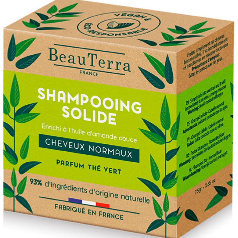 Beau Terra Shampoo Bar Normal Hair (75 g)