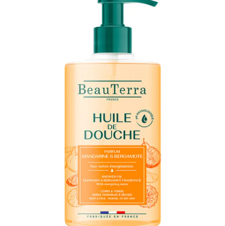 Beau Terra Shower Oil Mandarin & Bergamot (750 ml)