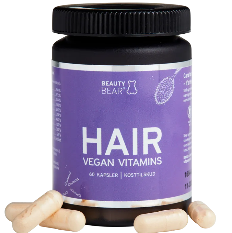 Beauty Bear HAIR Vitamins (60 kap)