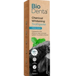 BeConfident Biodenta Charcoal Whitening Toothpaste (75 ml)