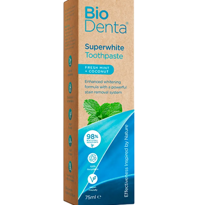 BeConfident Biodenta Superwhite Toothpaste (75 ml)