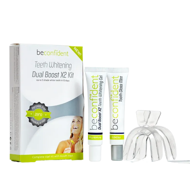 Beconfident Teeth Whitening Dual Boost X2 Kit (2 x 10 ml)