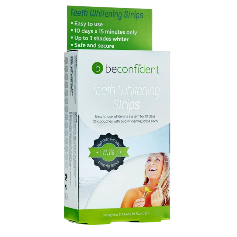 Beconfident Teeth Whitening X3 Strips 10 days (10 par)