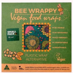Bee Wrappy Vegan Food Wraps (2 x small)