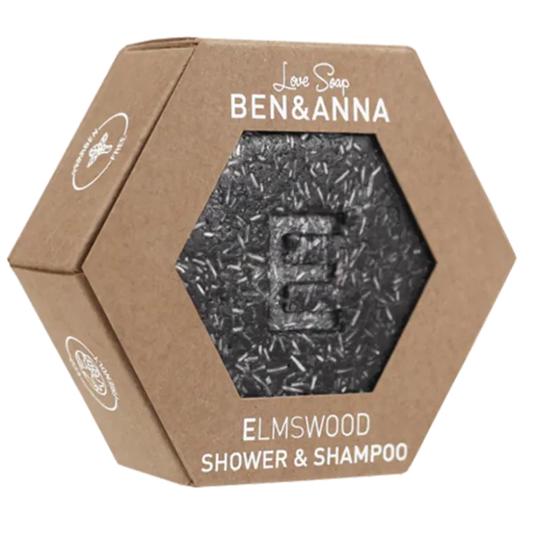 Ben & Anna Shampoo & Shower Bar Elmswood (60 g)