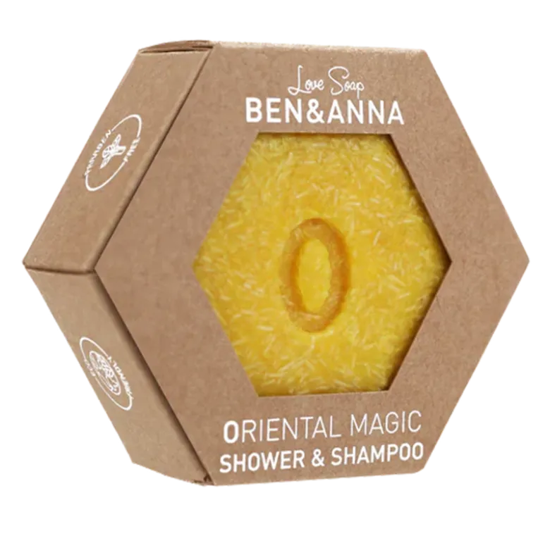 Ben & Anna Shampoo & Shower Bar Oriental Magic (60 g)