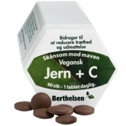 Berthelsen Jern + C (90 tabletter)