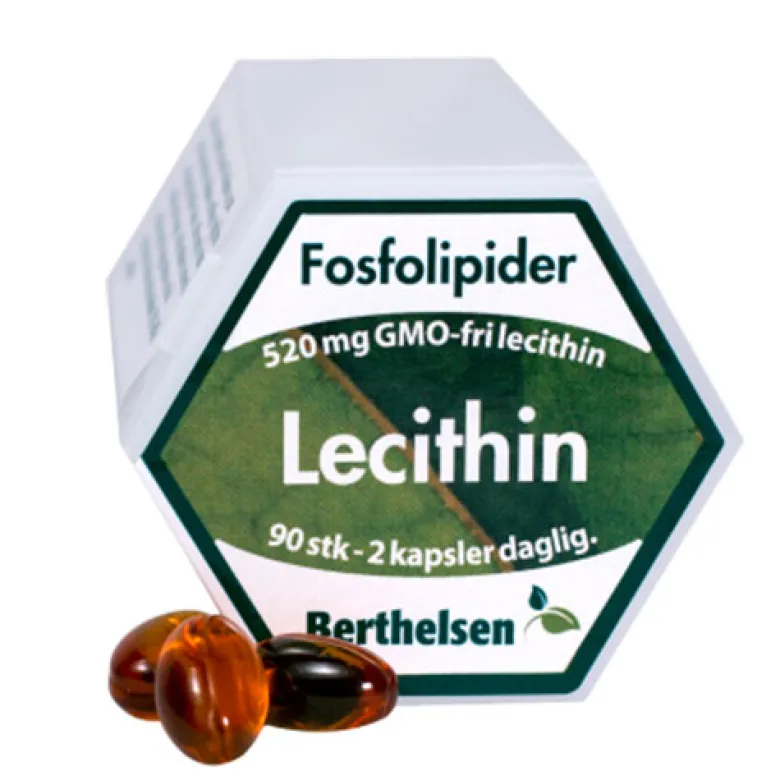 Berthelsen Lecithin (90 kapsler)