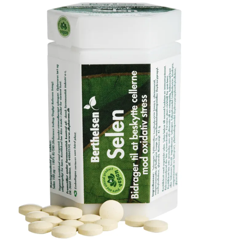 Berthelsen Selen 100 mcg (120 tabletter)