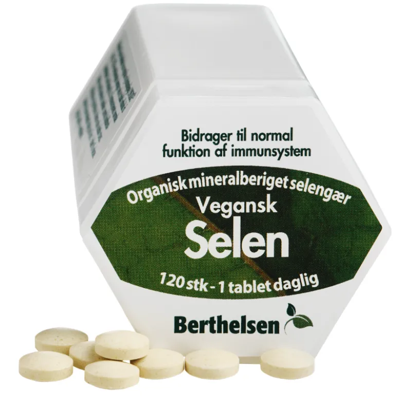 Berthelsen Selen 100 mcg (120 tabletter)