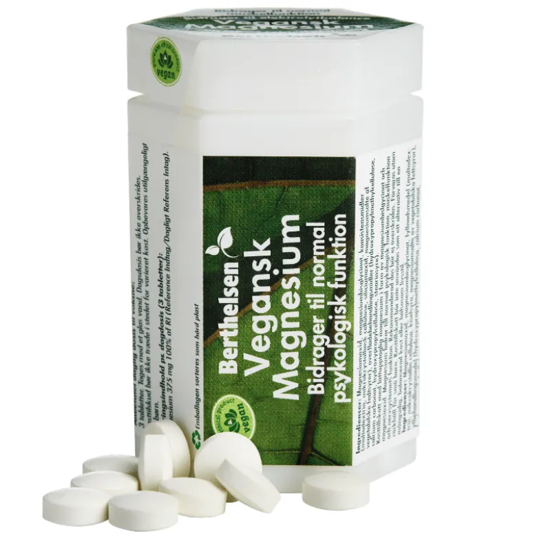 Berthelsen Vegansk Magnesium (90 tab)
